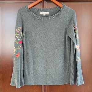 Loft embroidered sweater